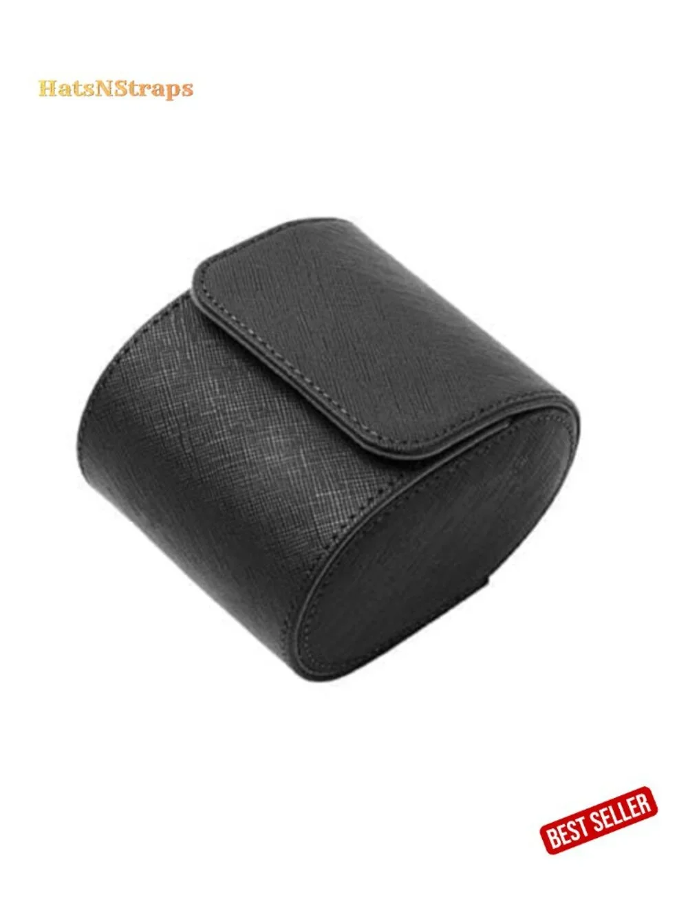 PU Leather Travel Watch Case with Removable Pillow